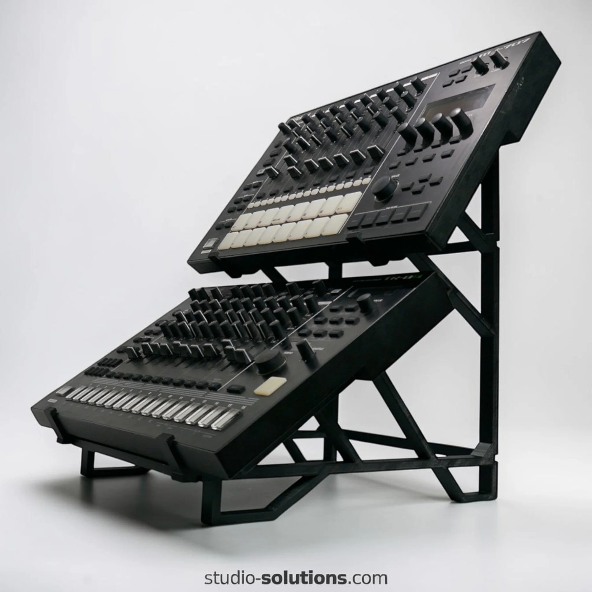 2 Tier Roland Aira Double Tabletop Desktop Music Studio Stand MX-1